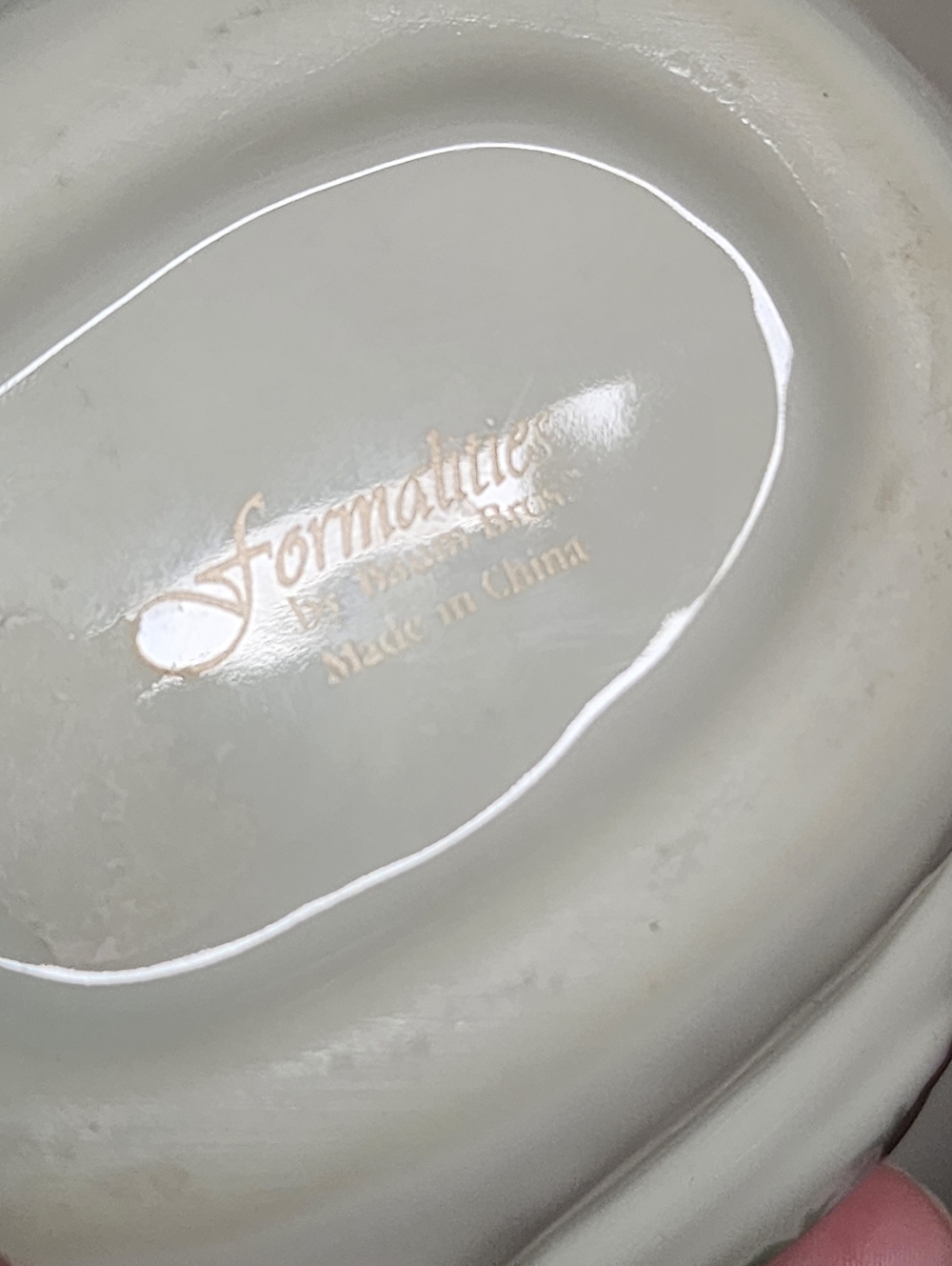 Vintage Porcelain Swan accented with Hand Crafted Upcycled Jewelry - Picture 6 of 6